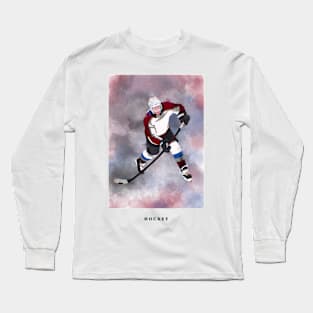 hockey Long Sleeve T-Shirt